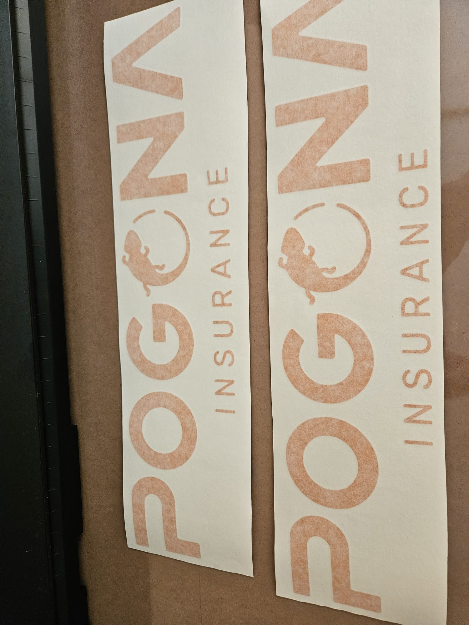 Custom en/of logo stickers
