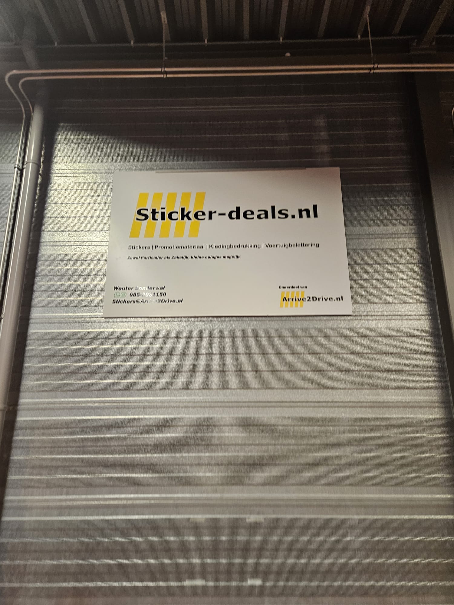 Dibond bord 150cm x 100cm