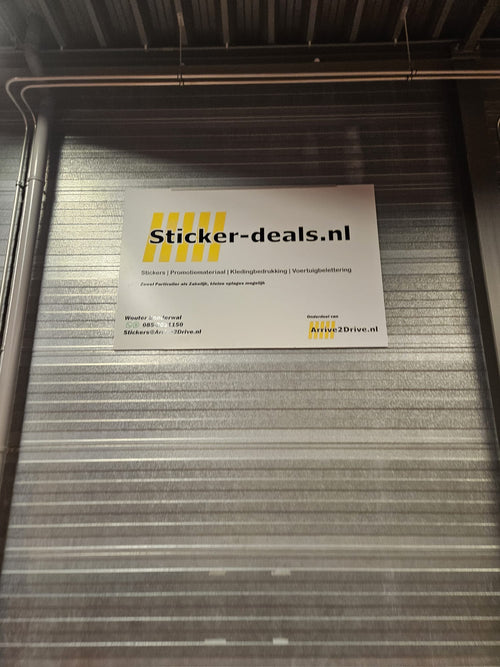 Dibond bord 150cm x 100cm