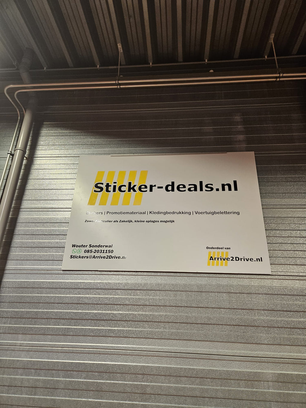 Dibond bord 150cm x 100cm