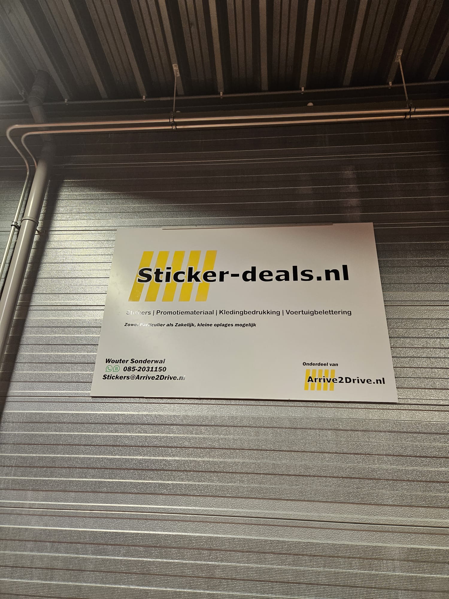 Dibond bord 150cm x 100cm