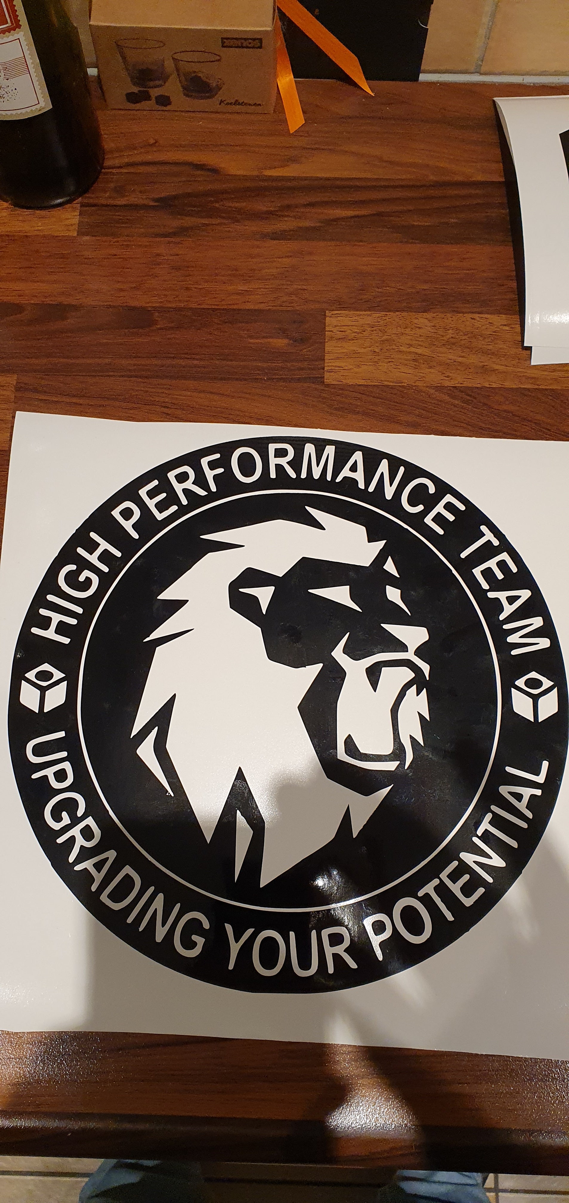 Custom en/of logo stickers