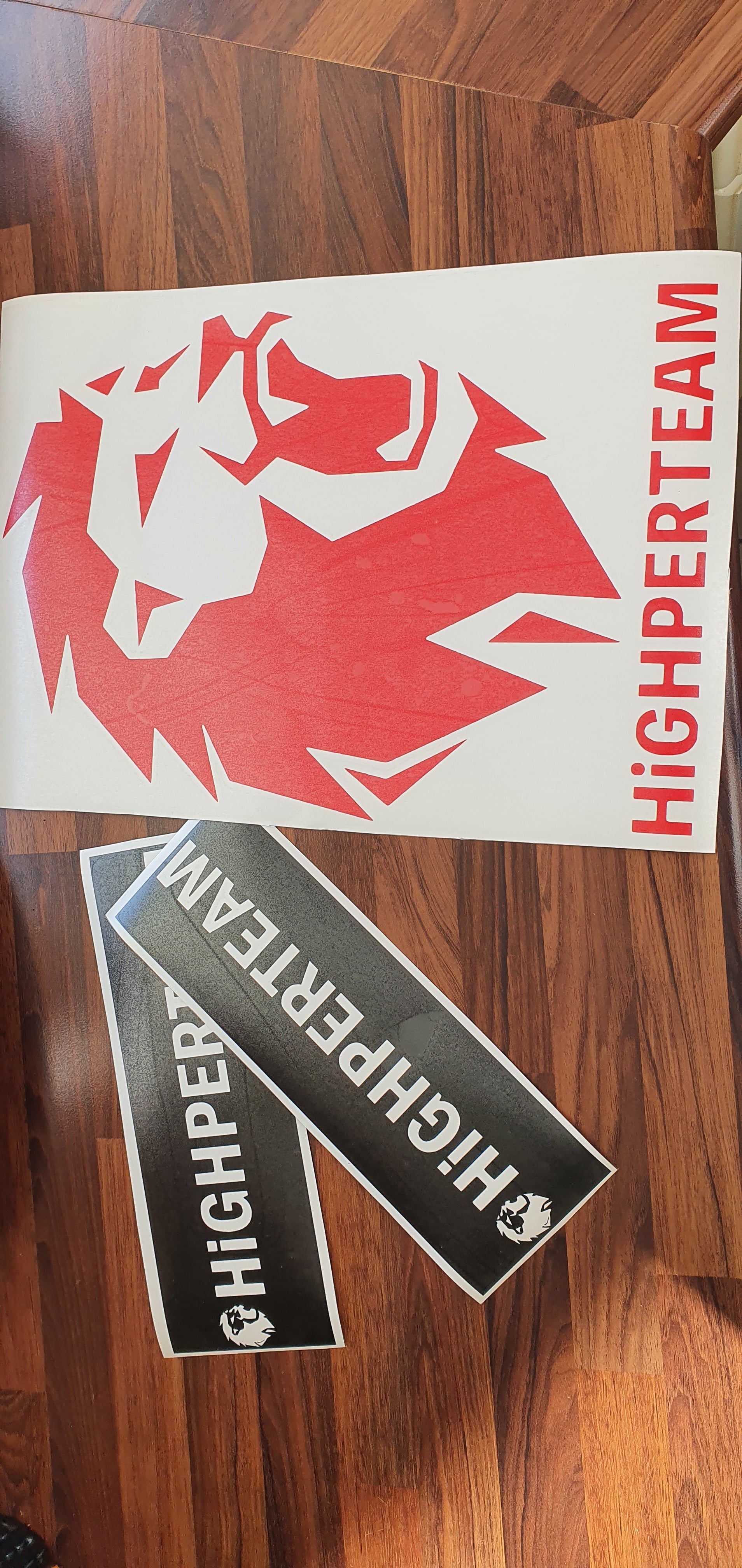 Custom en/of logo stickers