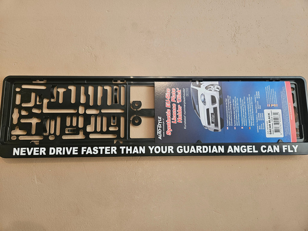 Kentekenplaat tekst mét NL kentekenplaathouder