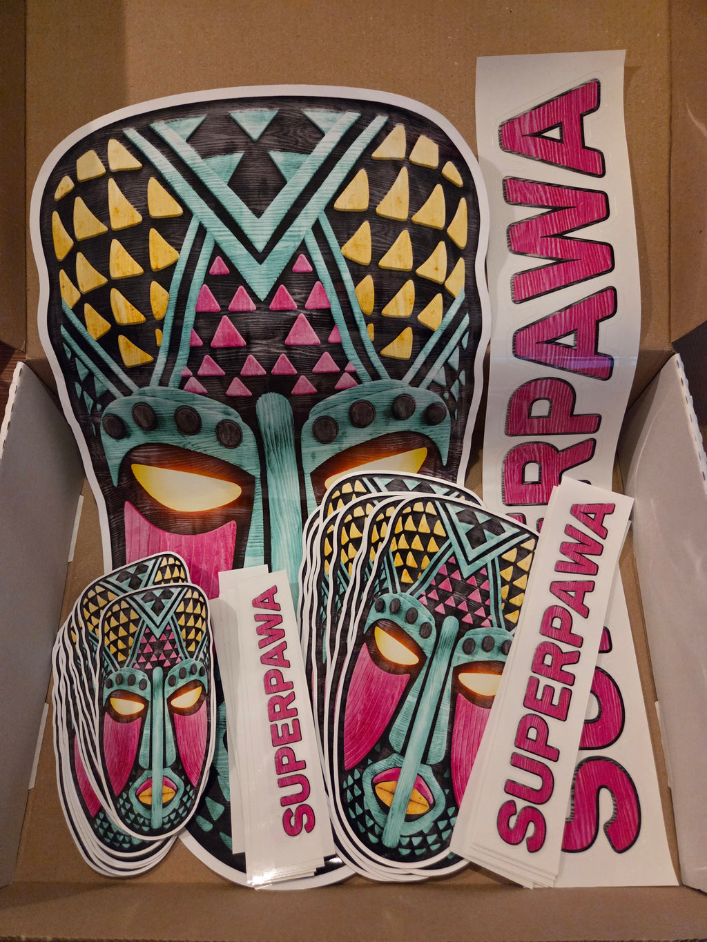 Custom en/of logo stickers