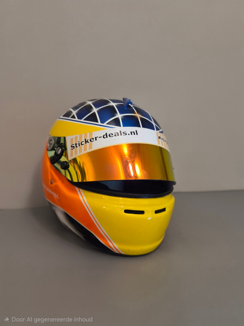 Helm viziersticker