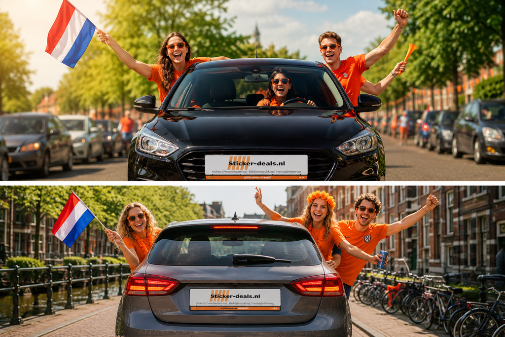 Kentekenplaatsticker WK26 (met houder)