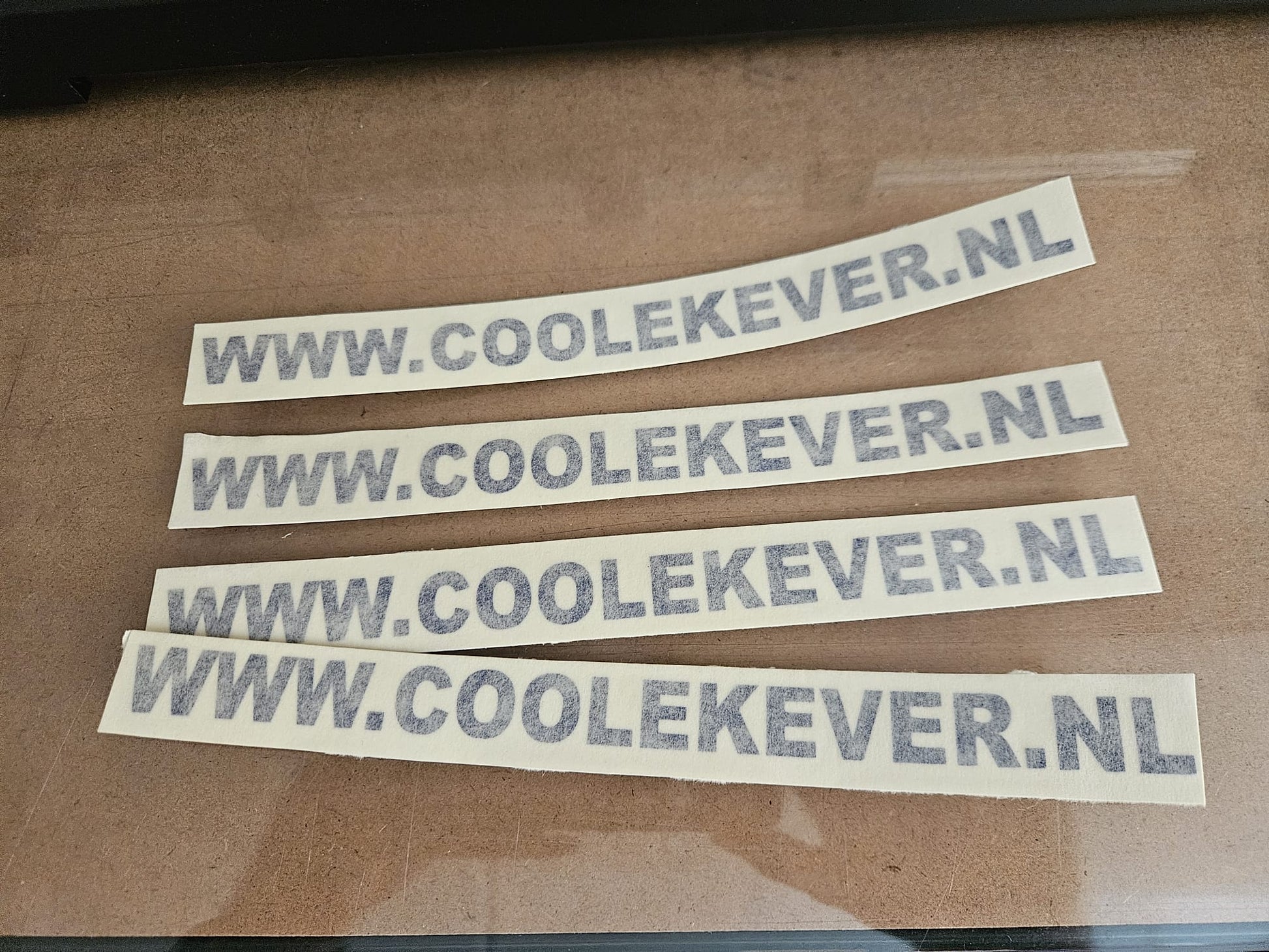 Kentekenplaat tekst (zonder kentekenplaathouder)