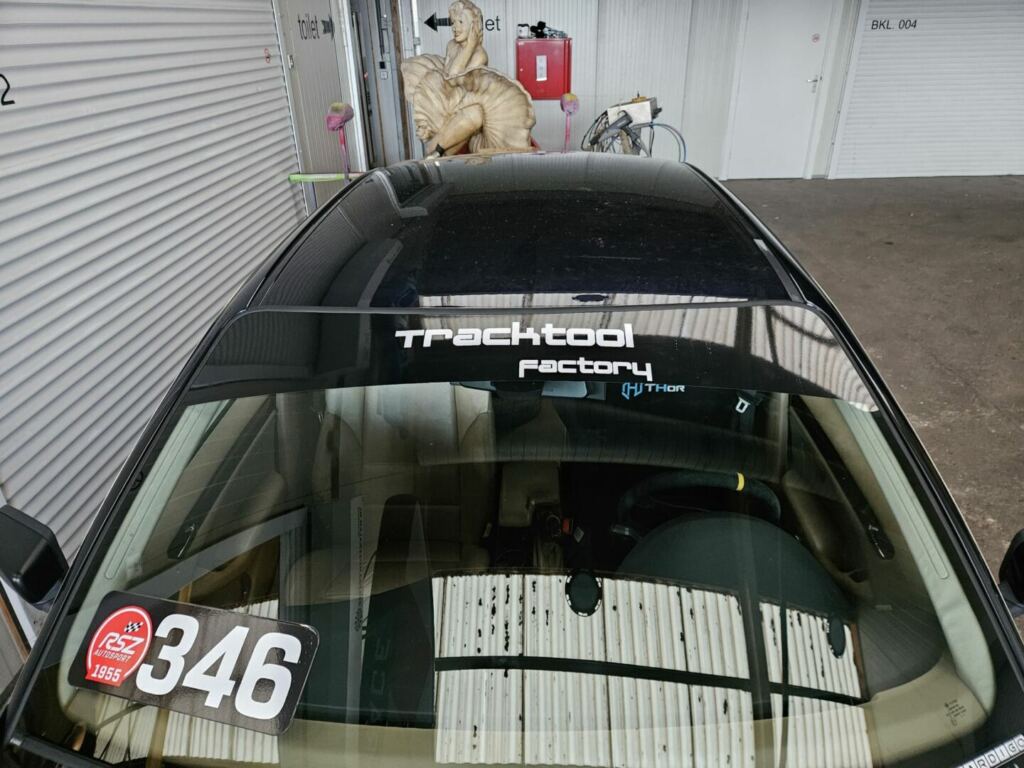 Tekst stickers - 100 mm x 1000 mm